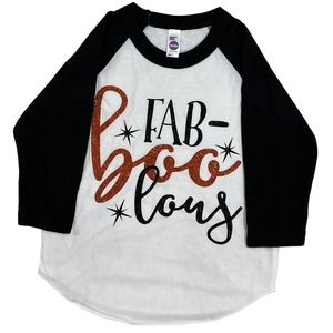 Girl’ Faboolous Halloween Reglan Shirt